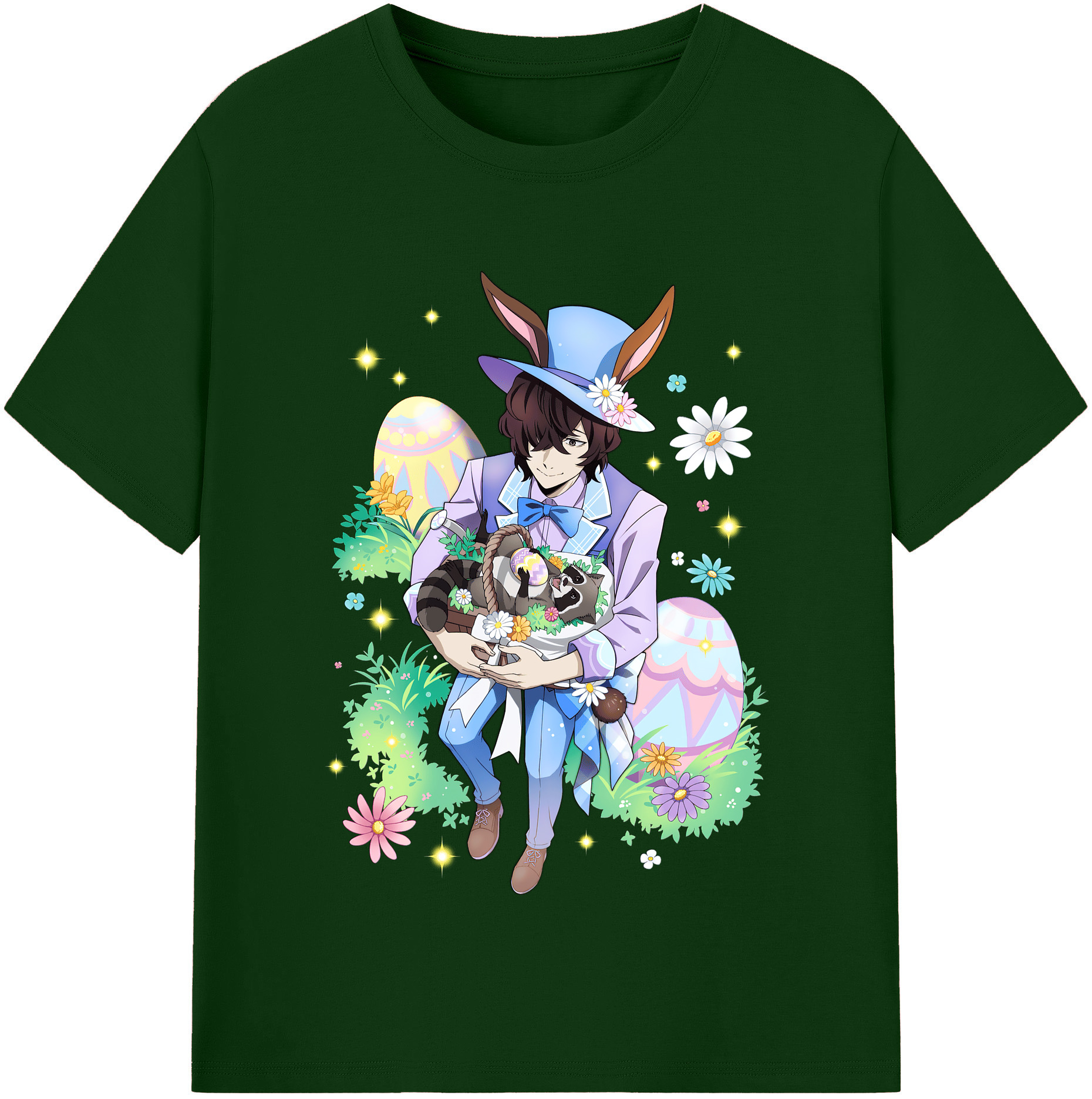 （画像用） 文豪ストレイドッグス Bungo Stray Dogs 綿100％半袖Tシャツ（フロントプリント）